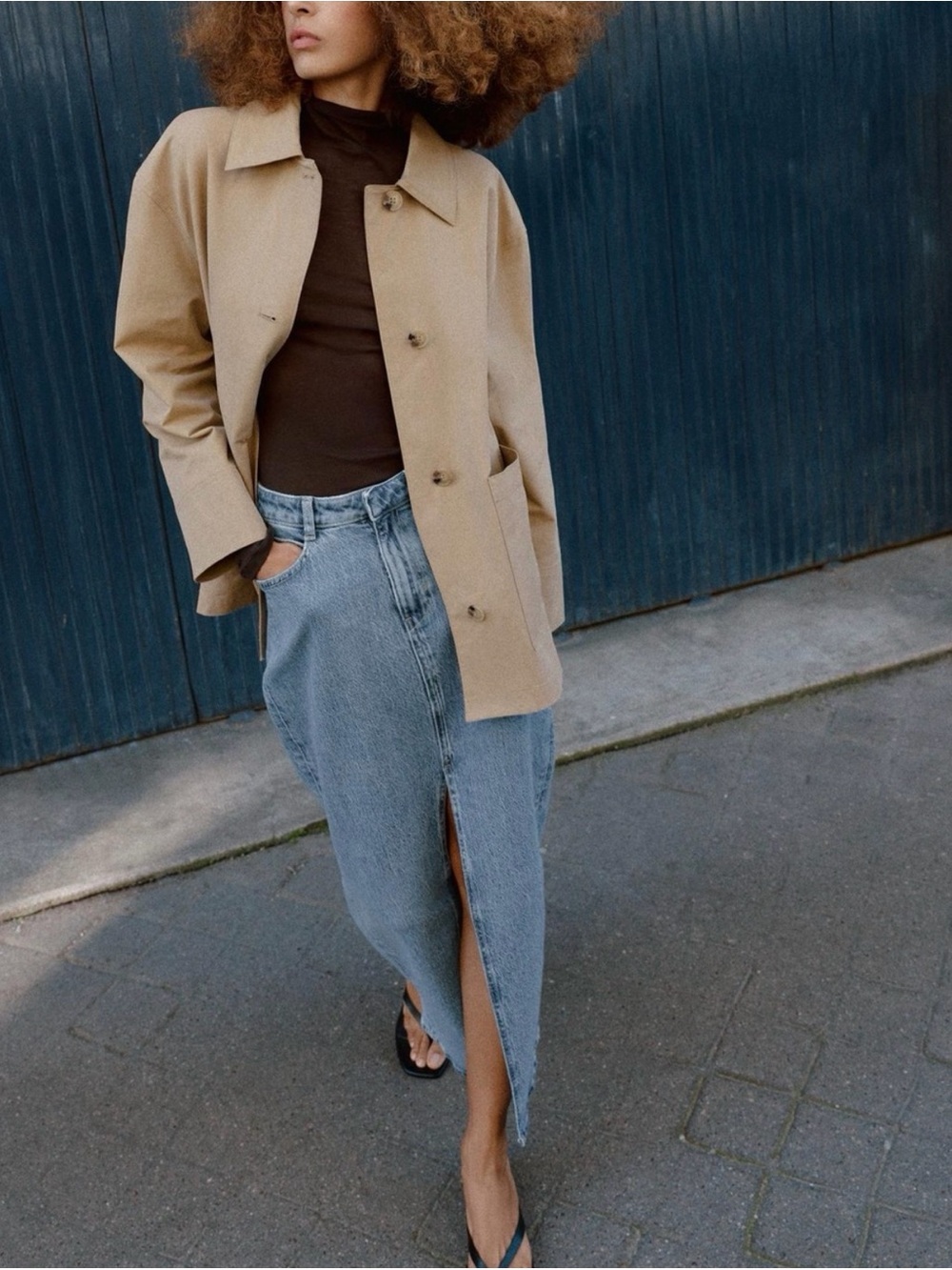 Zara Patch Pocket Jacket